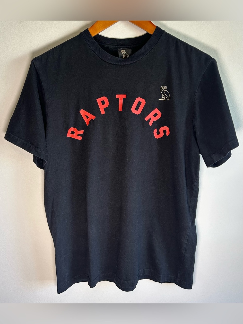 Octobers Very Own OVO x Raptors T-Shirt Mens Size S NBA Black See Description